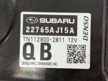 2016 Subaru Legacy PCM Engine Control Computer ECU ECM PCU OEM P/N:22765AJ14A Fits OEM Used Auto Parts