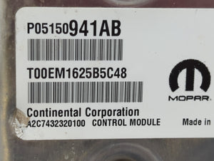 2007-2008 Ford Mustang PCM Engine Control Computer ECU ECM PCU OEM P/N:P68276909AC Fits Fits 2007 2008 OEM Used Auto Parts