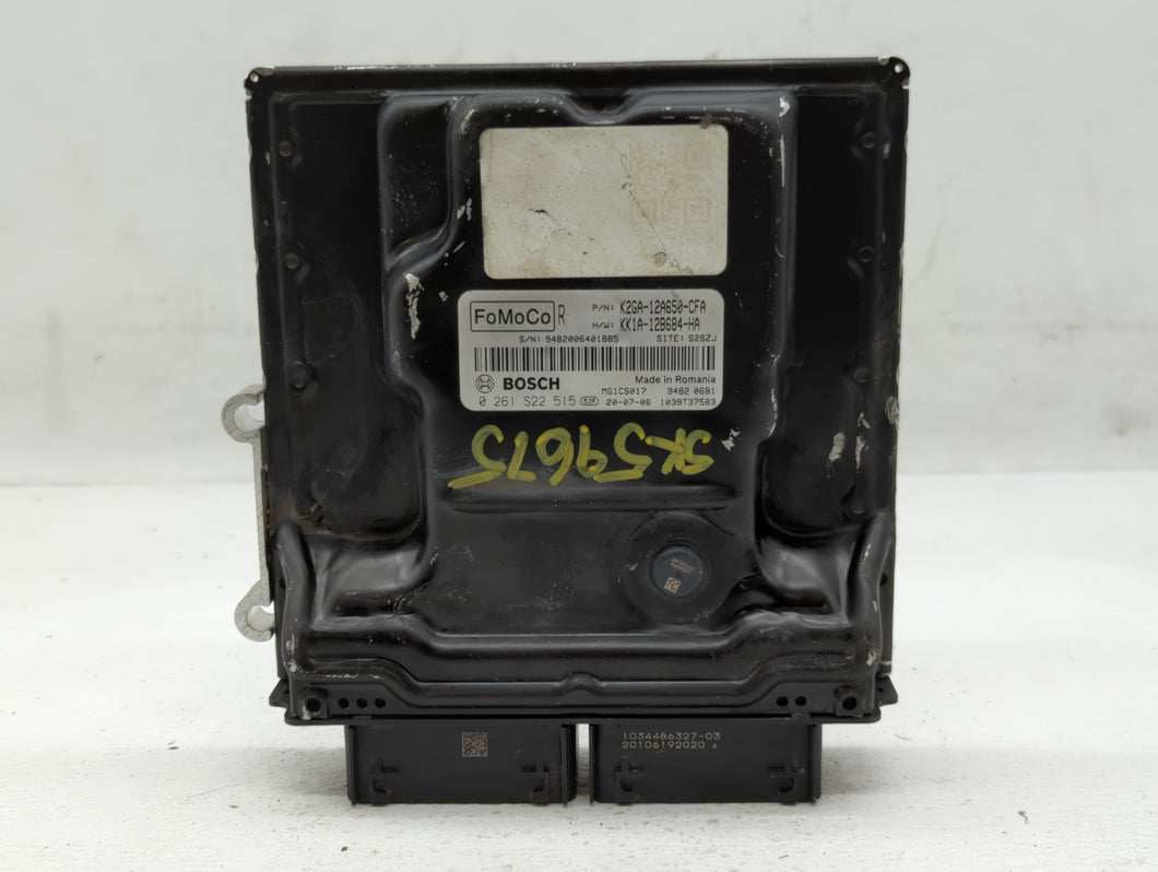 2019-2020 Ford Edge PCM Engine Control Computer ECU ECM PCU OEM P/N:KK1A-12B684-HA K2GA-12A650-CFA Fits Fits 2019 2020 2021 2022 OEM Used Auto Parts