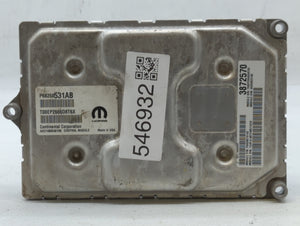 2016-2017 Jeep Cherokee PCM Engine Control Computer ECU ECM PCU OEM P/N:P68258531AB Fits Fits 2016 2017 OEM Used Auto Parts