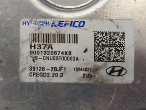 2019-2020 Hyundai Veloster PCM Engine Control Computer ECU ECM PCU OEM P/N:39128-2BJF1 1320674KB Fits Fits 2019 2020 OEM Used Auto Parts