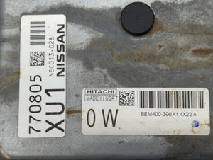 2015 Nissan Altima PCM Engine Control Computer ECU ECM PCU OEM P/N:NEC013-028 Fits Fits 2013 2014 OEM Used Auto Parts