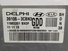 2013-2014 Hyundai Genesis PCM Engine Control Computer ECU ECM PCU OEM P/N:39106-3CBN3 Fits Fits 2013 2014 OEM Used Auto Parts