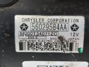 2012 Chrysler 200 Car Starter Motor Solenoid OEM Fits OEM Used Auto Parts