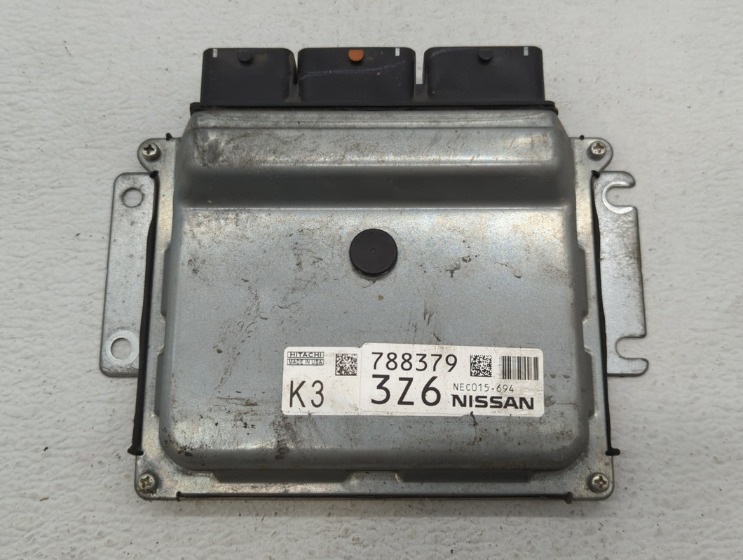 2014-2017 Nissan Rogue PCM Engine Control Computer ECU ECM PCU OEM P/N:NEC015-694 Fits Fits 2014 2015 2016 2017 OEM Used Auto Parts