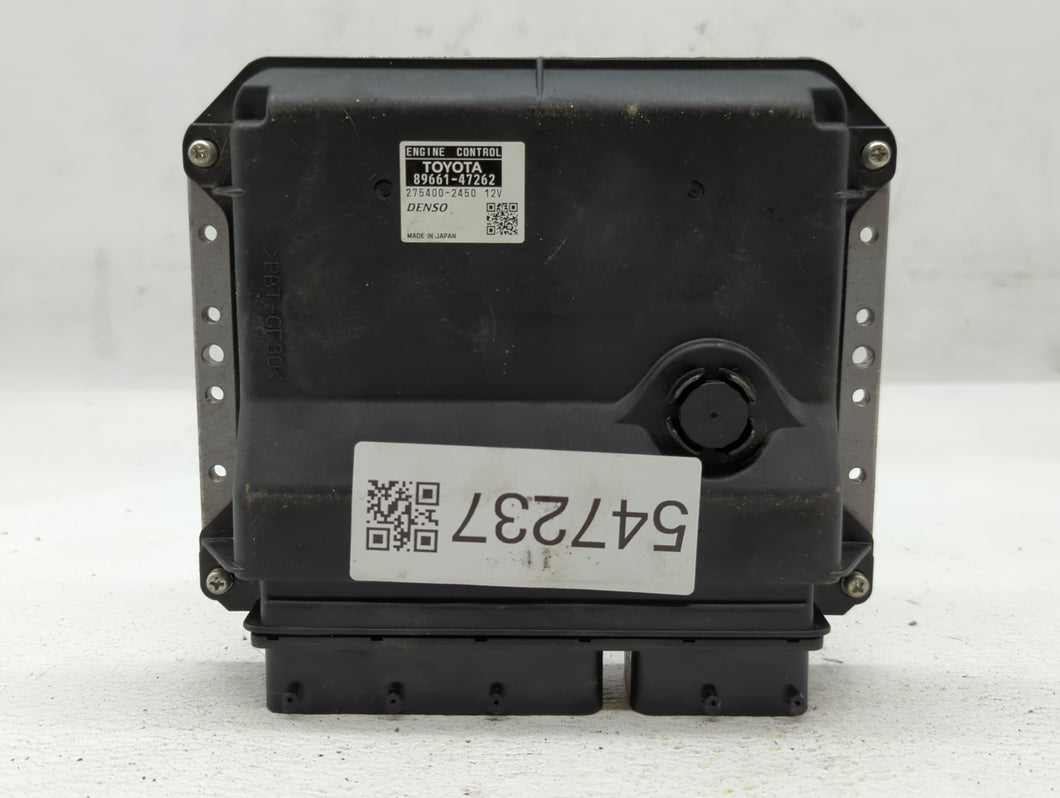 2010 Toyota Prius PCM Engine Control Computer ECU ECM PCU OEM P/N:89661-47262 89661-47261 Fits OEM Used Auto Parts