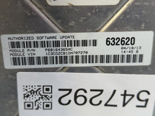 2013 Dodge Avenger PCM Engine Control Computer ECU ECM PCU OEM P/N:P05150763AB P68164361AC, P05150761AB, P68164361AB Fits OEM Used Auto Parts