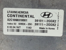 2015-2017 Hyundai Sonata PCM Engine Control Computer ECU ECM PCU OEM P/N:39111-2GGK2 39101-2GGK2 Fits Fits 2015 2016 2017 OEM Used Auto Parts