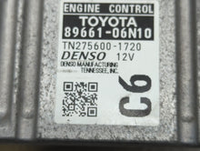 2015 Toyota Camry PCM Engine Control Computer ECU ECM PCU OEM P/N:89661-06N10 89661-06N11 Fits OEM Used Auto Parts