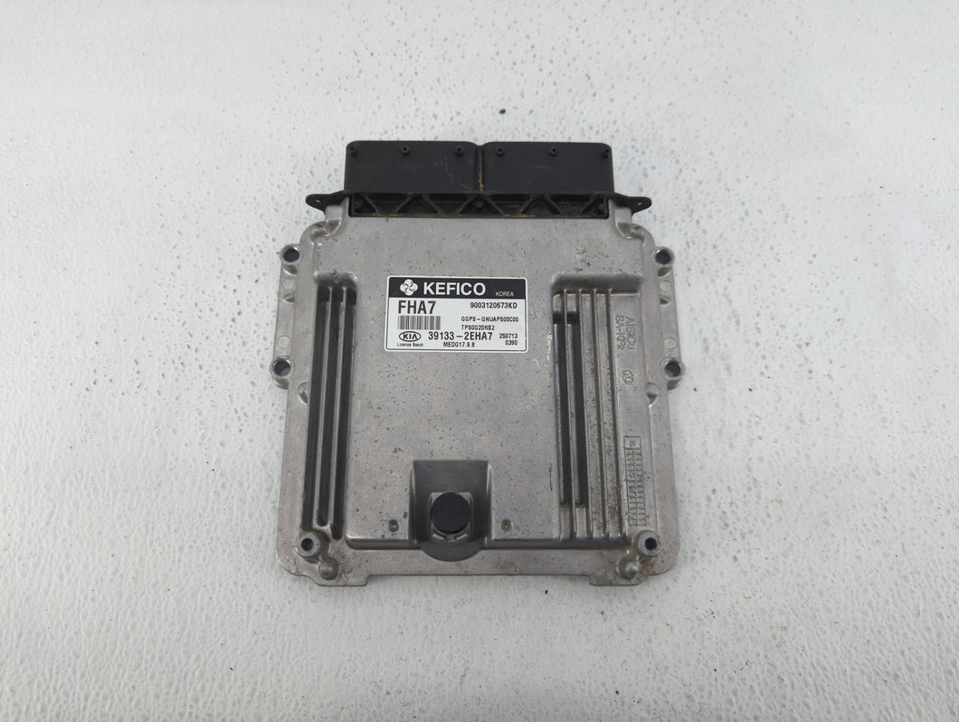 2016 Kia Soul PCM Engine Control Computer ECU ECM PCU OEM P/N:39133-2EHA7 39131-2EHA7 Fits OEM Used Auto Parts