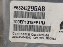 2017 Dodge Caravan PCM Engine Control Computer ECU ECM PCU OEM P/N:P68243295AB P68330233AC Fits Fits 2016 2018 2019 2020 OEM Used Auto Parts