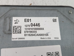 2019 Cadillac Xt4 PCM Engine Control Computer ECU ECM PCU OEM P/N:12668986 12685776, 12689093, 12700446 Fits Fits 2020 OEM Used Auto Parts