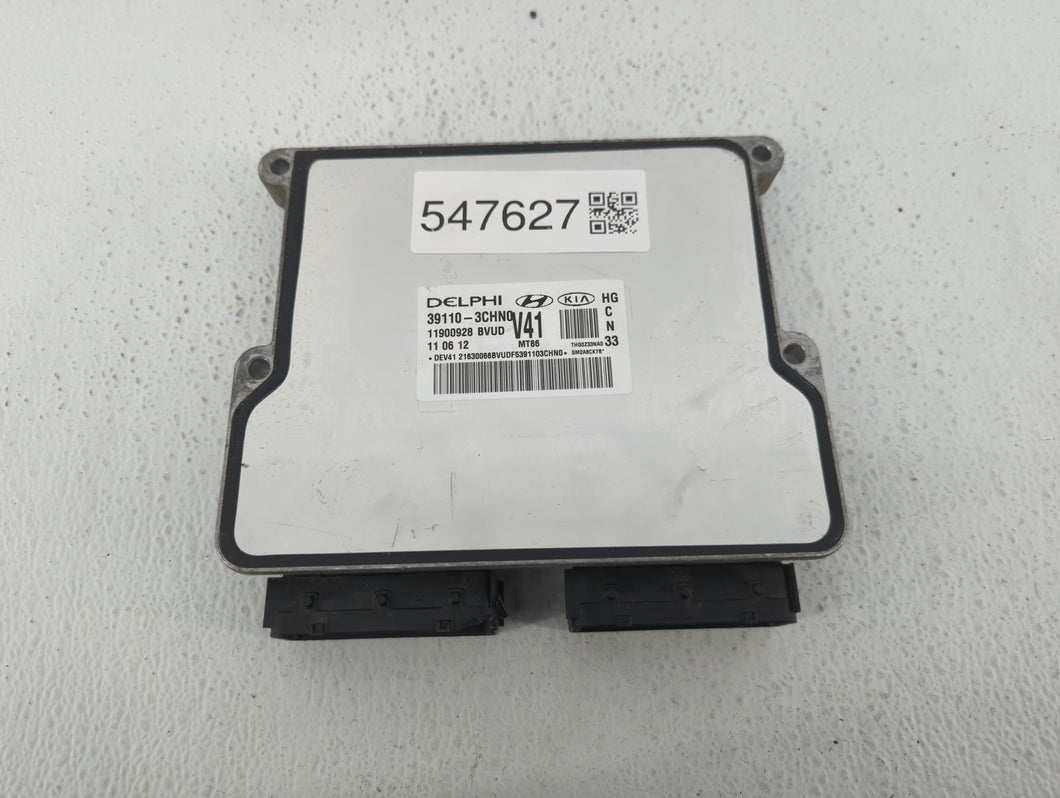 2012-2014 Hyundai Azera PCM Engine Control Computer ECU ECM PCU OEM P/N:39110-3CHN0 Fits Fits 2012 2013 2014 OEM Used Auto Parts