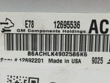 2017-2021 Buick Encore PCM Engine Control Computer ECU ECM PCU OEM P/N:12695536 Fits Fits 2017 2018 2019 2020 2021 OEM Used Auto Parts