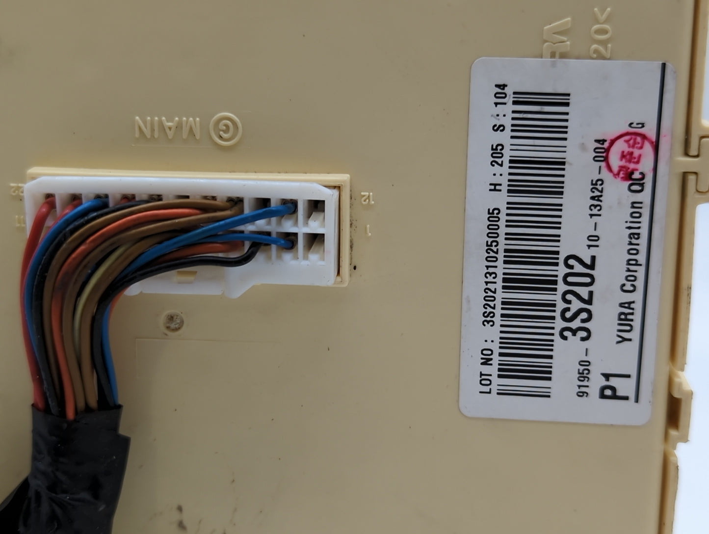 2013-2015 Hyundai Sonata Chassis Control Module Ccm Bcm Body Control - Oemusedautoparts1.com