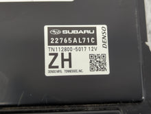 2017-2018 Subaru Impreza PCM Engine Control Computer ECU ECM PCU OEM P/N:22765AL71C 22765AL71B Fits Fits 2017 2018 OEM Used Auto Parts