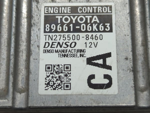 2012-2014 Toyota Camry PCM Engine Control Computer ECU ECM PCU OEM P/N:89661-06K61 89661-06K74 Fits Fits 2012 2013 2014 OEM Used Auto Parts