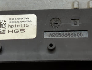 2015 Kia Optima PCM Engine Control Computer ECU ECM PCU OEM P/N:39138-2GBJ7 Fits OEM Used Auto Parts