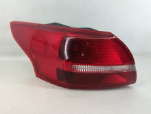 2015-2018 Ford Focus Tail Light Assembly Driver Left OEM P/N:F1EB-13405-FC, F1EB-13405-H Fits Fits 2015 2016 2017 2018 OEM Used Auto Parts