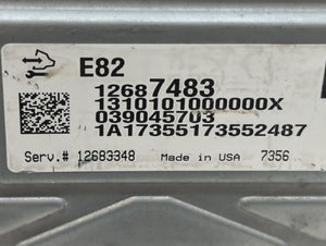 2017-2020 Cadillac Xt5 PCM Engine Control Computer ECU ECM PCU OEM P/N:12687483 12702182 Fits OEM Used Auto Parts