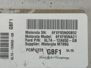 2006 Lincoln Navigator PCM Engine Control Computer ECU ECM PCU OEM P/N:6L7A-12A650-GB Fits OEM Used Auto Parts