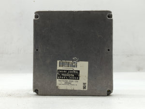 2000 Toyota Sienna PCM Engine Control Computer ECU ECM PCU OEM P/N:89661-08050 Fits OEM Used Auto Parts