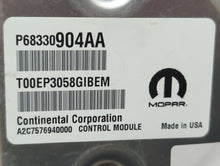 2018 Chrysler 300 PCM Engine Control Computer ECU ECM PCU OEM P/N:P68330904AA P68395679AD, P68353062AC Fits OEM Used Auto Parts