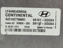 2015-2017 Hyundai Sonata PCM Engine Control Computer ECU ECM PCU OEM P/N:39111-2GGK4 39101-2GGK4 Fits Fits 2015 2016 2017 OEM Used Auto Parts