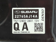 2012-2013 Kia Soul PCM Engine Control Computer ECU ECM PCU OEM P/N:22765AJ14A 39110-2BCG2, 39110-2BCG5 Fits Fits 2012 2013 OEM Used Auto Parts