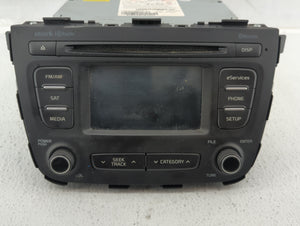 2015 Kia Sorento Radio AM FM Cd Player Receiver Replacement P/N:96160-1U720VA Fits Fits 2016 OEM Used Auto Parts