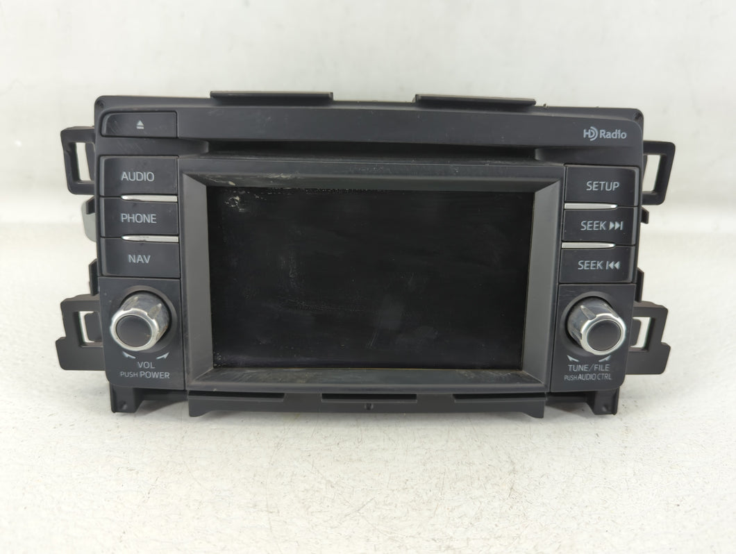 2015 Mazda 6 Radio AM FM Cd Player Receiver Replacement P/N:GJS2 66 DV0C Fits OEM Used Auto Parts