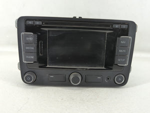 2016 Volkswagen Jetta Radio AM FM Cd Player Receiver Replacement P/N:1Q0 035 274 LX 1K0 035 188 H Fits OEM Used Auto Parts