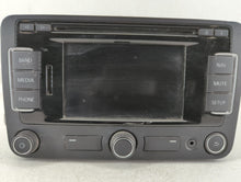 2016 Volkswagen Jetta Radio AM FM Cd Player Receiver Replacement P/N:1Q0 035 274 LX 1K0 035 188 H Fits OEM Used Auto Parts