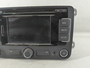 2016 Volkswagen Jetta Radio AM FM Cd Player Receiver Replacement P/N:1Q0 035 274 LX 1K0 035 188 H Fits OEM Used Auto Parts