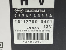 2011 Subaru Legacy PCM Engine Control Computer ECU ECM PCU OEM P/N:22765AB09B 22765AC95A Fits OEM Used Auto Parts