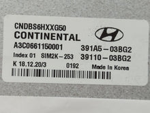 2021-2022 Hyundai Elantra PCM Engine Control Computer ECU ECM PCU OEM P/N:39110-03BG2 391A5-03BG2 Fits Fits 2021 2022 OEM Used Auto Parts