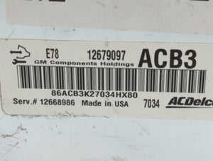 2017-2021 Buick Encore PCM Engine Control Computer ECU ECM PCU OEM P/N:12679097 Fits Fits 2017 2018 2019 2020 2021 OEM Used Auto Parts