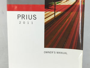 2011 Toyota Prius Owners Manual Book Guide OEM Used Auto Parts