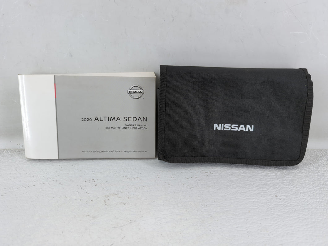 2020 Nissan Altima Owners Manual Book Guide OEM Used Auto Parts