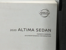 2020 Nissan Altima Owners Manual Book Guide OEM Used Auto Parts