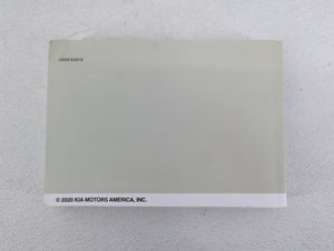 2020 Kia Optima Owners Manual Book Guide OEM Used Auto Parts