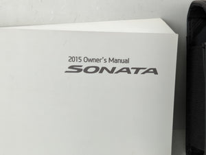 2015 Hyundai Sonata Owners Manual Book Guide OEM Used Auto Parts