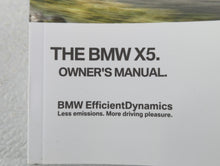 2015 Bmw X5 Owners Manual Book Guide OEM Used Auto Parts