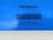 2010 Honda Civic Owners Manual Book Guide OEM Used Auto Parts