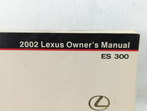 2002 Lexus Es300 Owners Manual Book Guide OEM Used Auto Parts