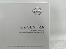 2020 Nissan Sentra Owners Manual Book Guide OEM Used Auto Parts