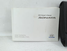 2013 Hyundai Sonata Owners Manual Book Guide OEM Used Auto Parts