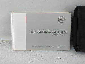 2013 Nissan Altima Owners Manual Book Guide OEM Used Auto Parts