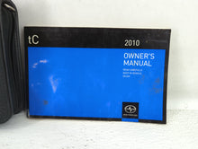 2010 Scion Tc Owners Manual Book Guide P/N:01999-21030 OEM Used Auto Parts