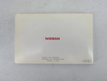 2003 Nissan Altima Owners Manual Book Guide OEM Used Auto Parts